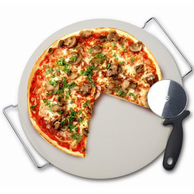 Danesco Cookware Pizza Stone & Rack Set