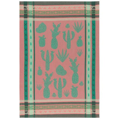 Danica Eco Kitchen Cacti Jacquard Woven Tea Towel