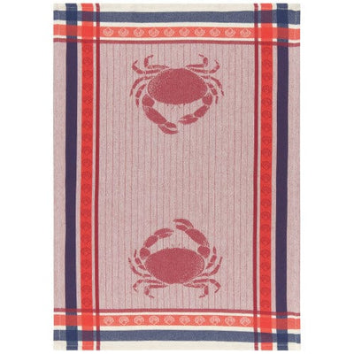 Danica Eco Kitchen Crab Jacquard Woven Tea Towel