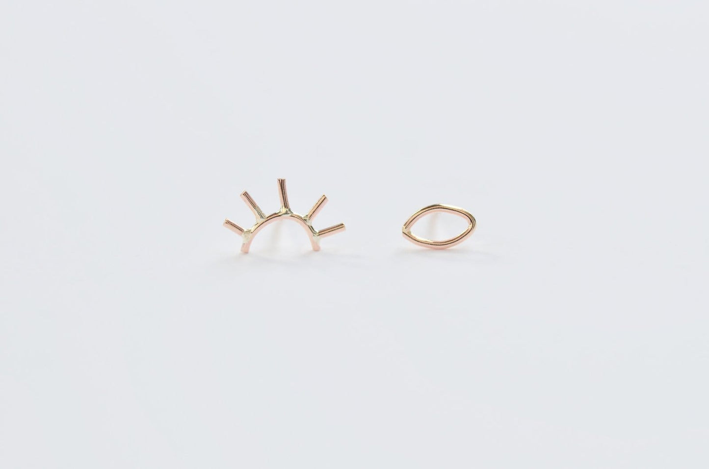 The-Unmediocre-Store-Devi-Arts-Open-Eye-Gold-Fill-Earring