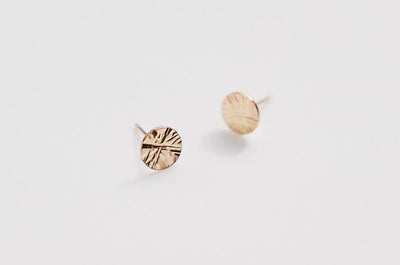 The-Unmediocre-Store-Devi-Arts-Starburst-Stud-Gold-Fill-Earring