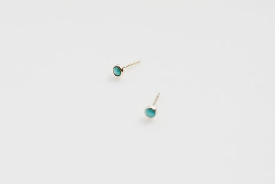The-Unmediocre-Store-Devi-Arts-Turquoise-Gemstone-Silver-Studs-Earring