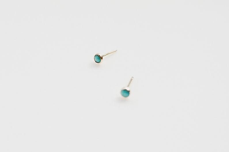 The-Unmediocre-Store-Devi-Arts-Turquoise-Gemstone-Silver-Studs-Earring