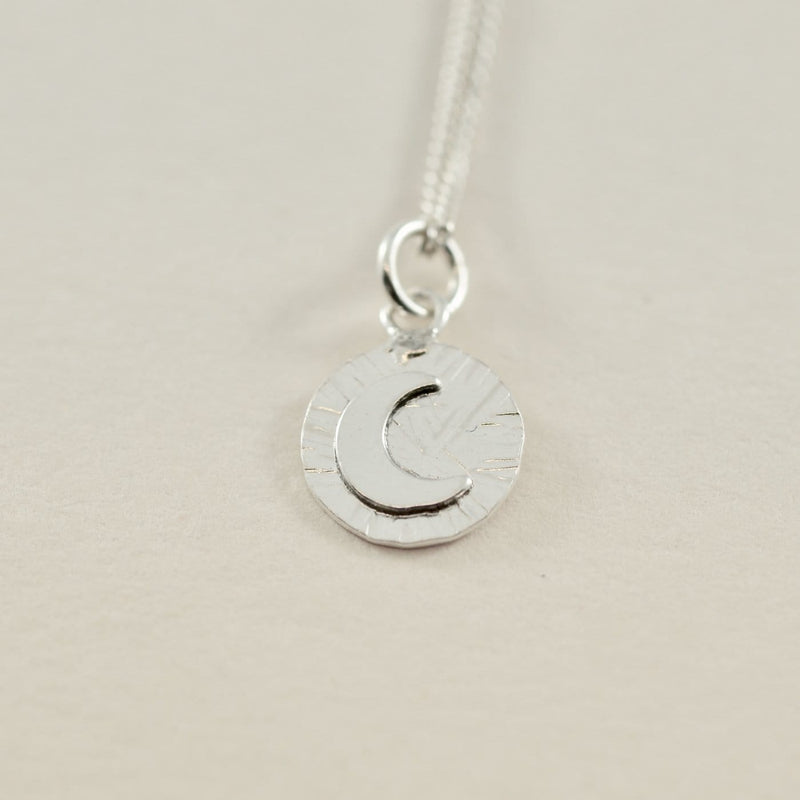The-Unmediocre-Store-Devi-Arts-Silver-Moon-Charm-Necklace