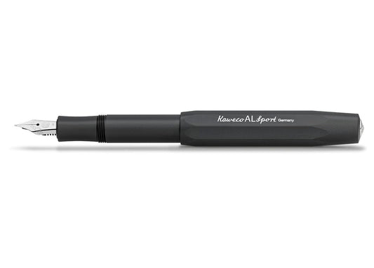 The-Unmediocre-Store-Kaweco-Black-AL-Sport-Fountain-Pen