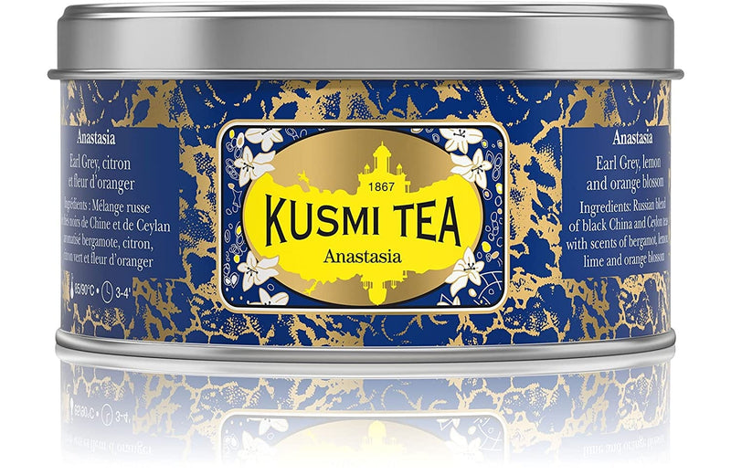 Kusmi tea Branded Teas 20g small tin Anastasia Organic Kusmi Tea
