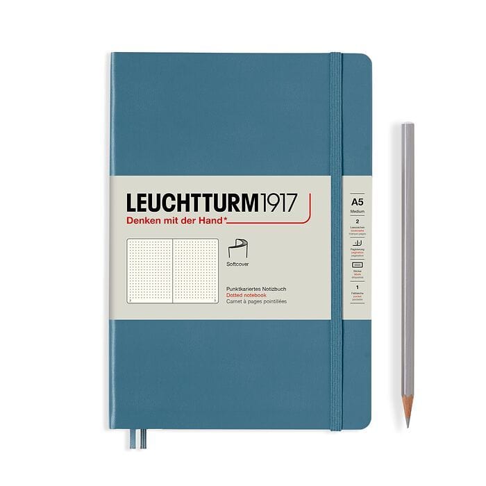 Leuchtturm Notebooks Nordic Leuchtturm A5 Medium Softcover Notebook Dotted