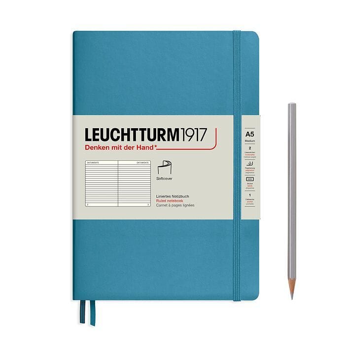 Leuchtturm Notebooks Nordic Leuchtturm A5 Medium Softcover Notebook Lined