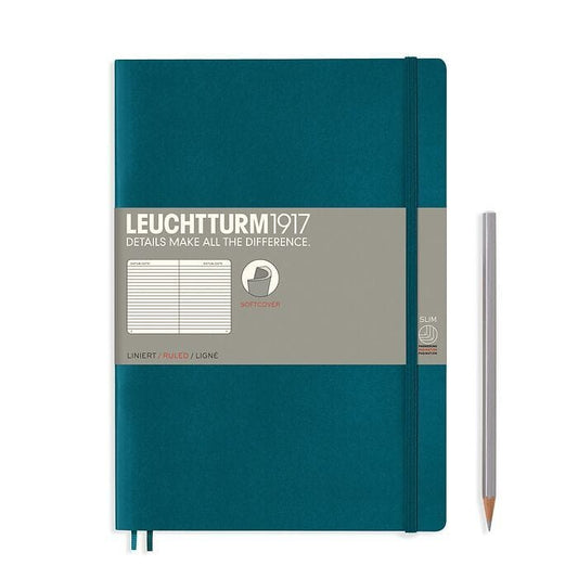 Leuchtturm Notebooks & Notepads Pacific Leuchtturm B5 Composition Lined Notebook