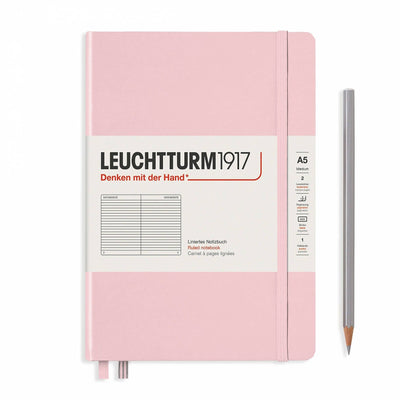 The-Unmediocre-Store-Leuchtturm-Powder-Pink-Medium-A5-Lined-Notebook