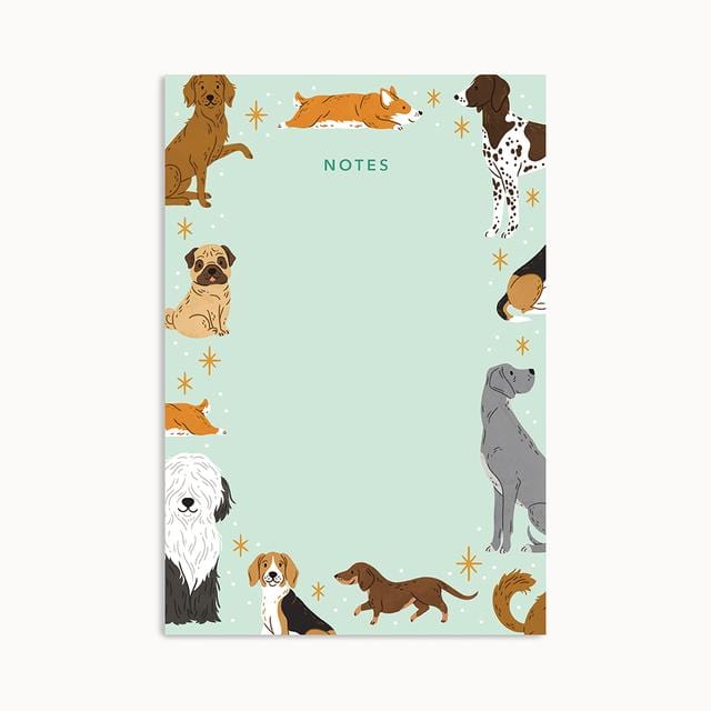 Linden Paper Co Notebooks & Notepads Dogs Notepad