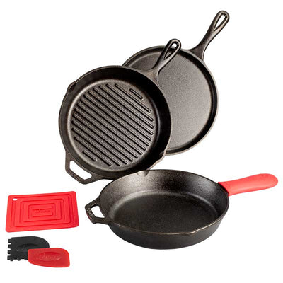 Lodge Cookware/Bakeware 6 Piece Essential Pan Set