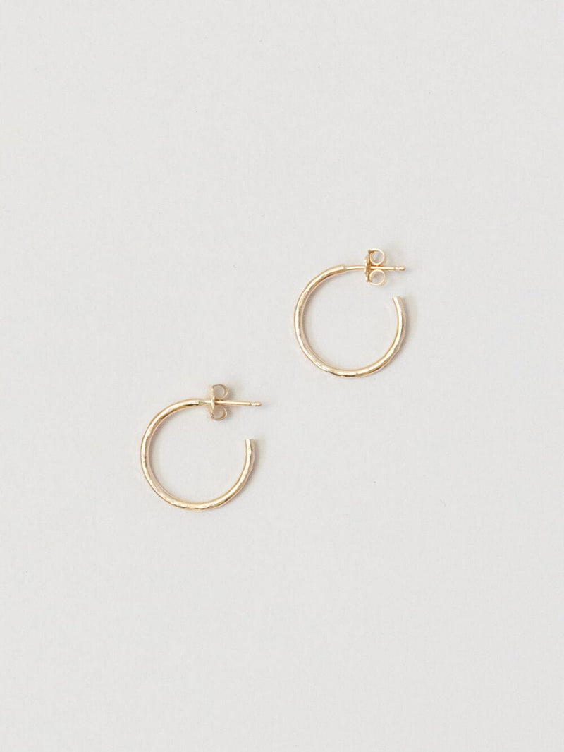 Loops Jewellery Accessories Gold Hoops with Posts Small