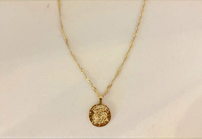 Lover's Tempo Accessories Coin Necklace Gold