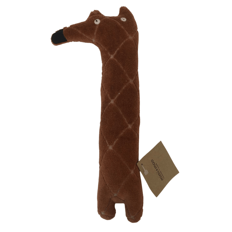 Mimi and Moo Baby Fox Organic Long Neck Rattle