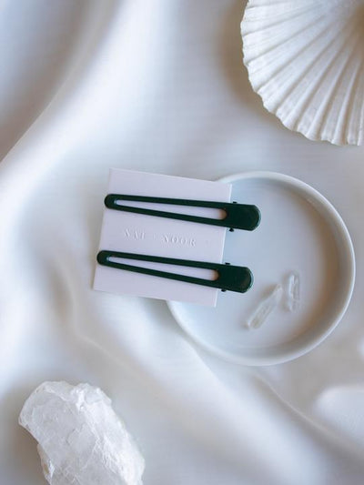 Nat and Noor Jewelry Triangle Forest Nat + Noor Hair Clips