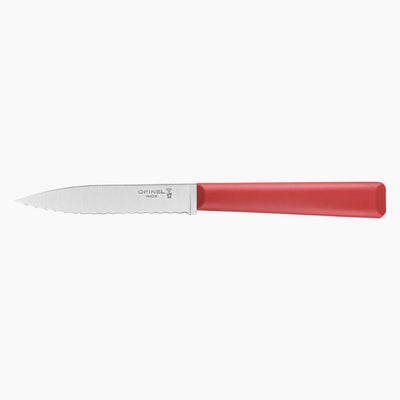 Opinel Red Serrated Knife #313