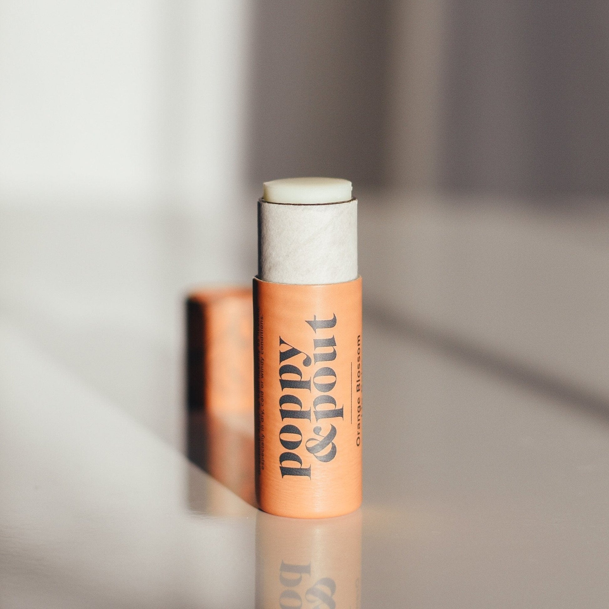 Poppy and Pout Face Care Orange Blossom Poppy & Pout Lip Balm