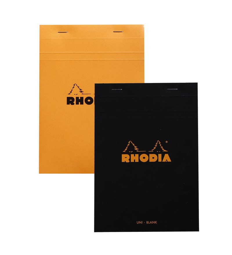 Rhodia Notebooks #16/Black Lined Pad