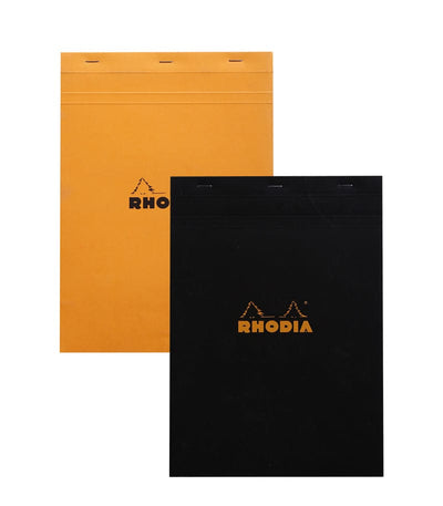 Rhodia Notebooks #18/Black Lined Pad
