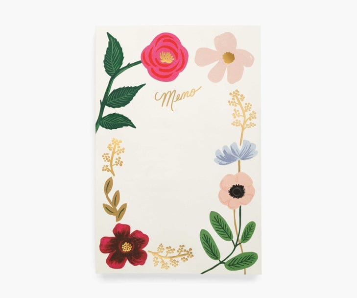 Rifle Notebooks Large Memo Notepad Wildflowers