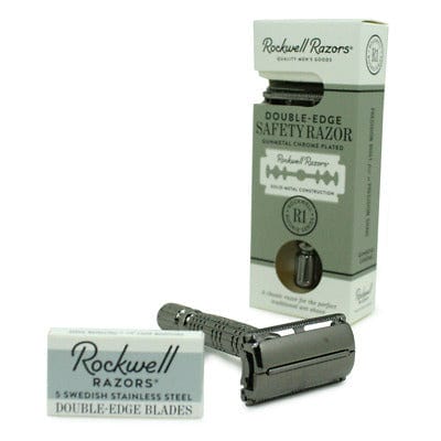 Rockwell Men R1 Rookie Gunmetal Chrome Rockwell Razors
