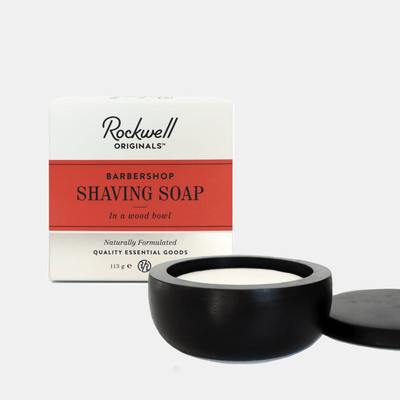 Rockwell Men Rockwell Shave Soap in a Wooden Bowl