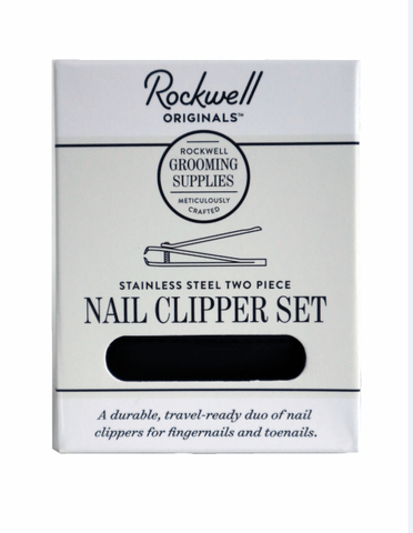 Rockwell Body Care Stainless Steel Nail Clipper Set
