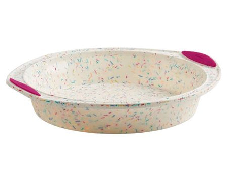 Silicone Confetti Round Cake Pan 9"