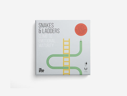 School of Life Other Stationery Snakes and Ladders Board Game
