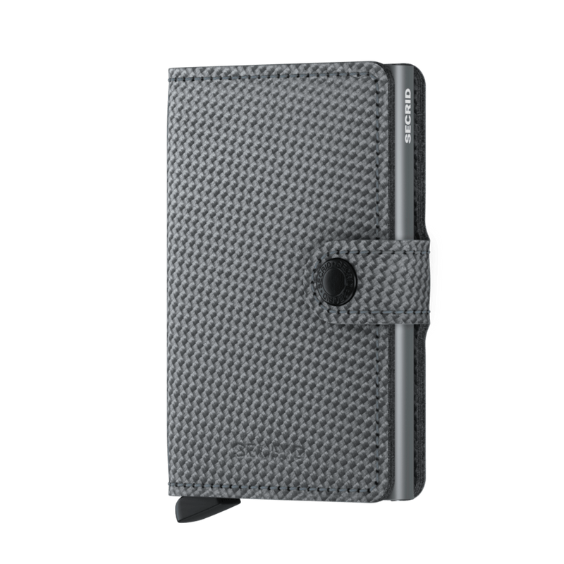 Secrid Accessories Carbon Cool Grey Secrid Mini Wallet