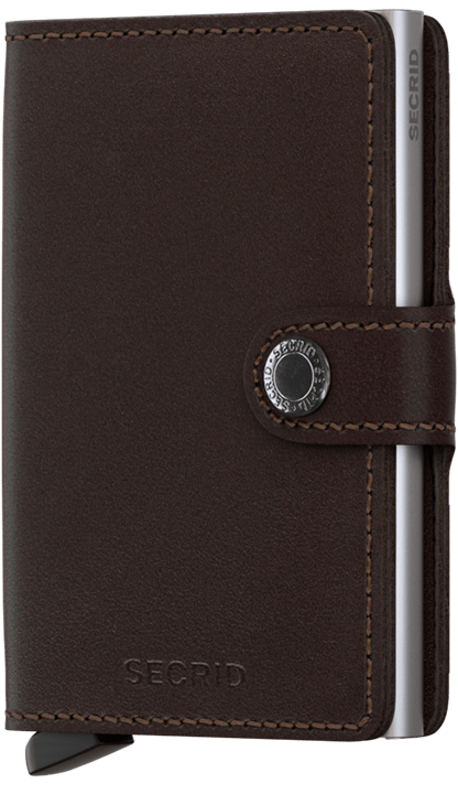 Secrid Accessories Original Dark Brown Secrid Mini Wallet