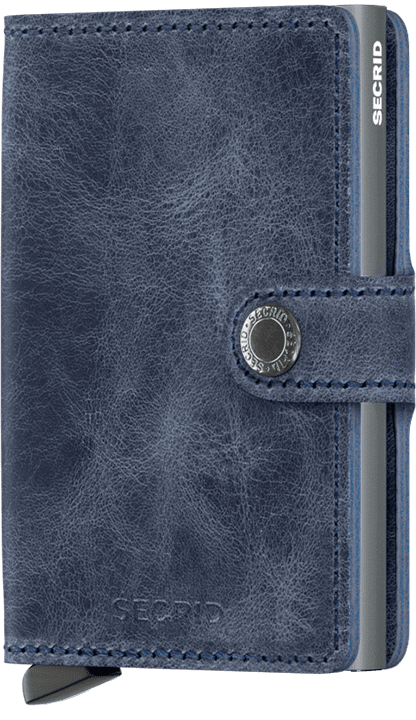 Secrid Accessories Vintage Blue Secrid Mini Wallet
