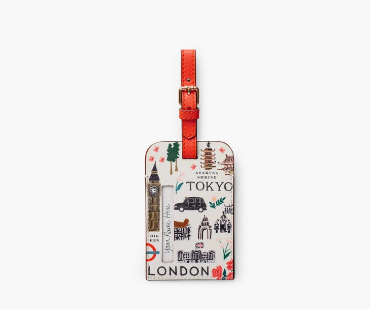 Bon Voyage Luggage Tag