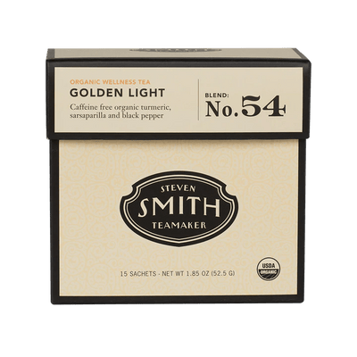 Smith Teamaker Branded Teas Box Golden Light Blended herbal infusion