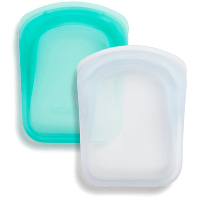 The-Unmediocre-Store-Stasher-2set-Silicone-Aqua-Clear-Pocket-Bags