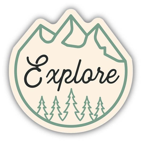The-Unmediocre-Store-Stickers-Northwest-Explore-Mountains-Trees-Sticker