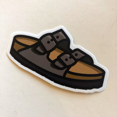 Stickers Northwest Other Stationery Leather Sandal Stickers by Stickers Northwest