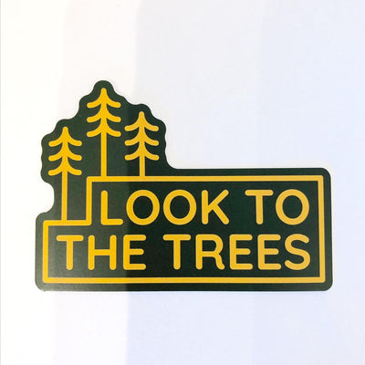 The-Unmediocre-Store-Stickers-Northwest-Look-To-The-Trees-Sticker