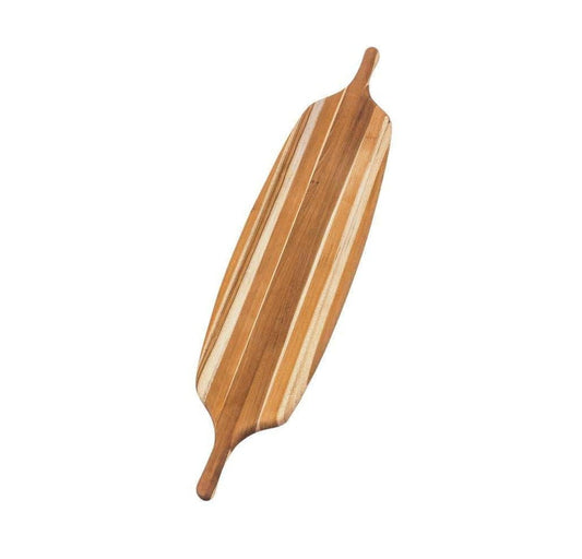 Teakhaus Paddle Appetizer Serving Board with 2 Handles