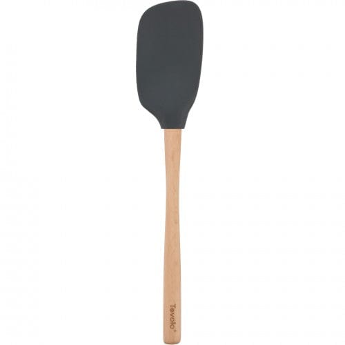 Tovolo Kitchen Tools & Utensils Charcoal Flex Core Wood Handled Spoonula