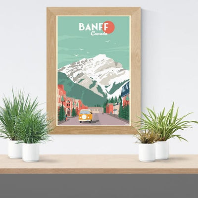 Trip Poster Decor Banff Poster