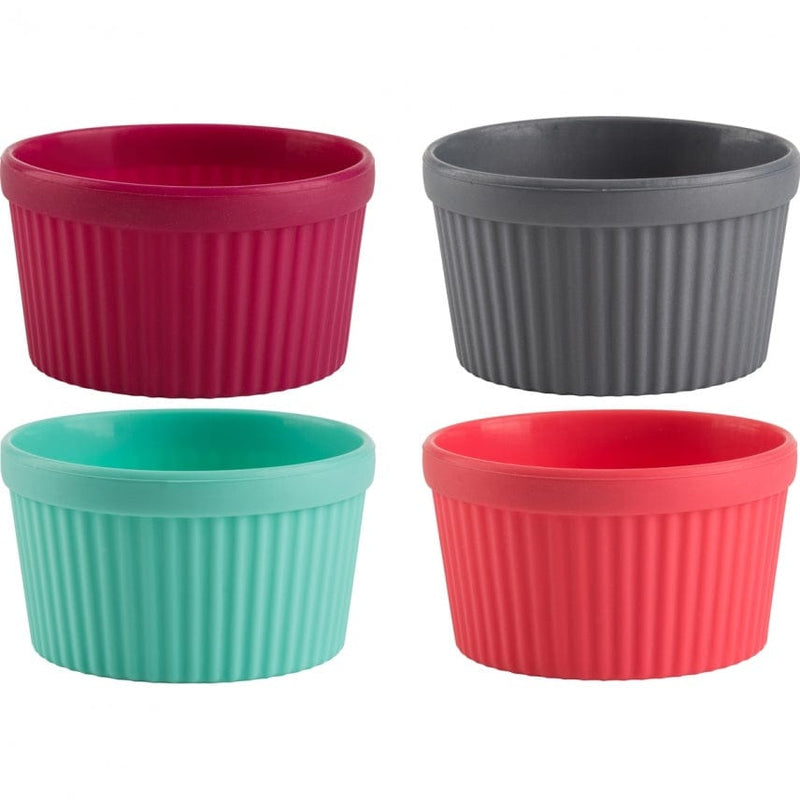 Trudeau Kitchen Tools & Utensils Silicone Ramekins - Set of 4