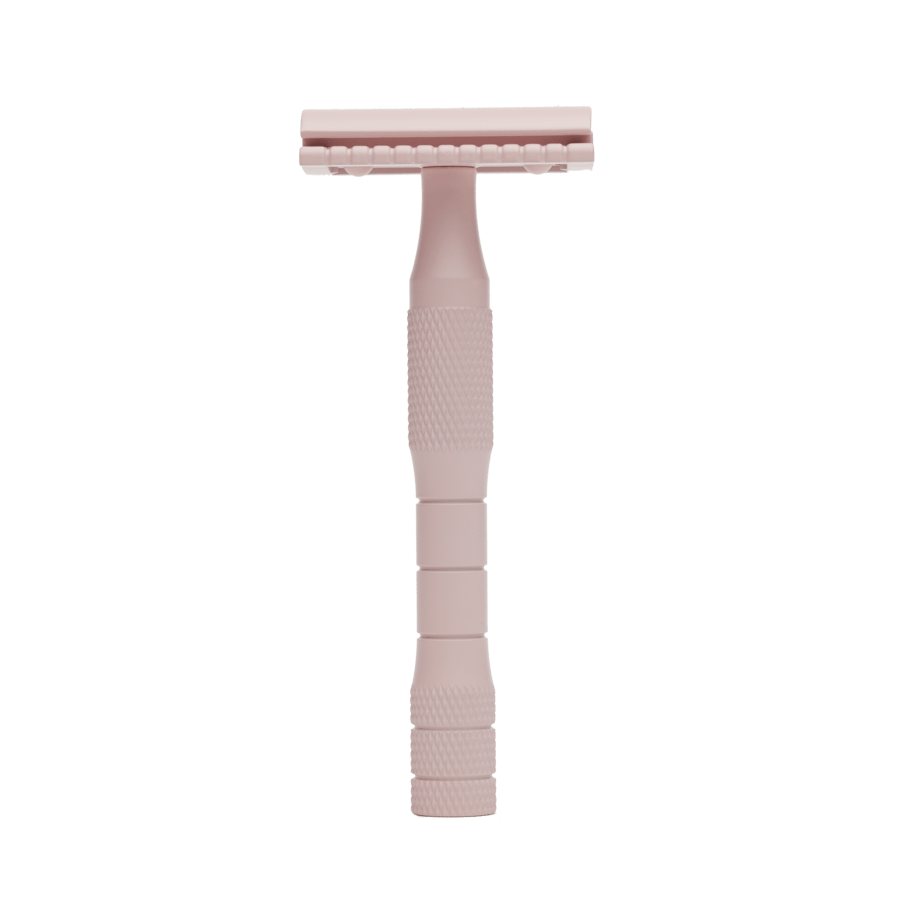 Well Kept Body Care Dusty Rose Safety Razor Solid Brass